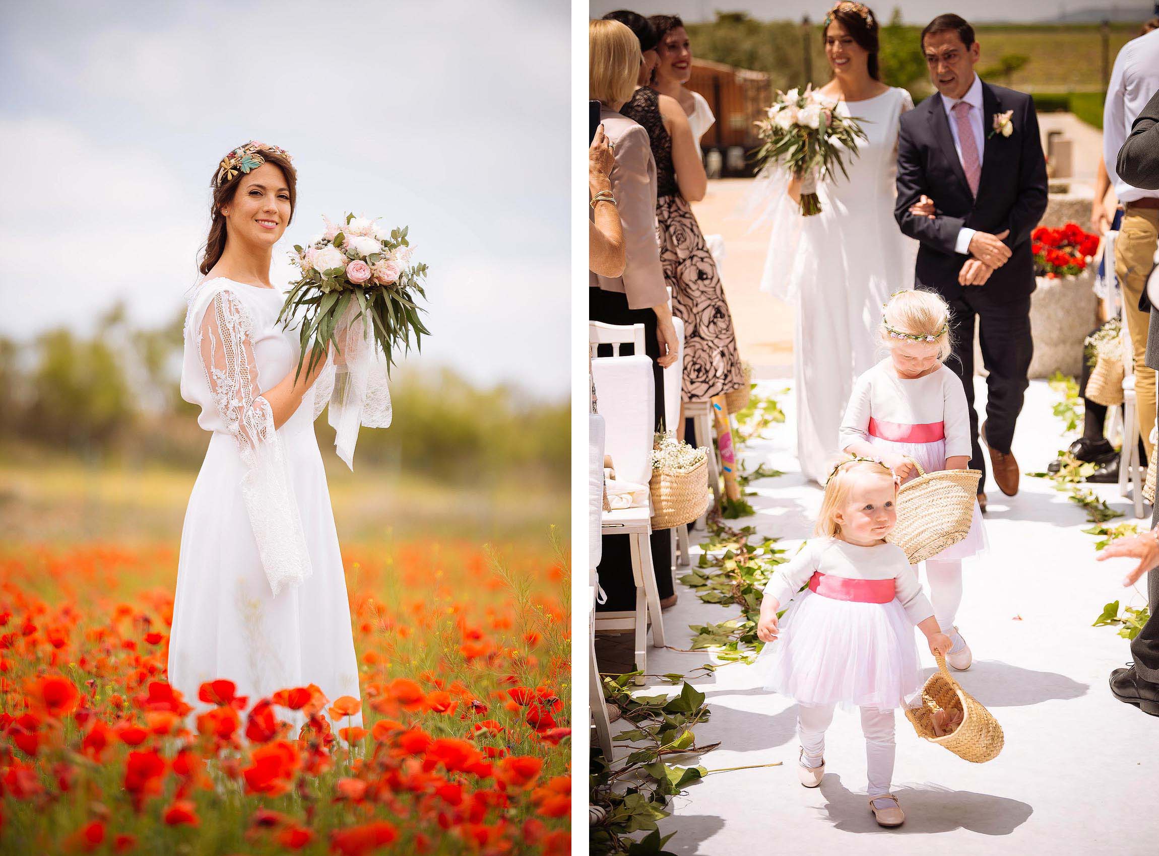 bride-spanish-maria-standing-poppy-field-wedding-day-flower