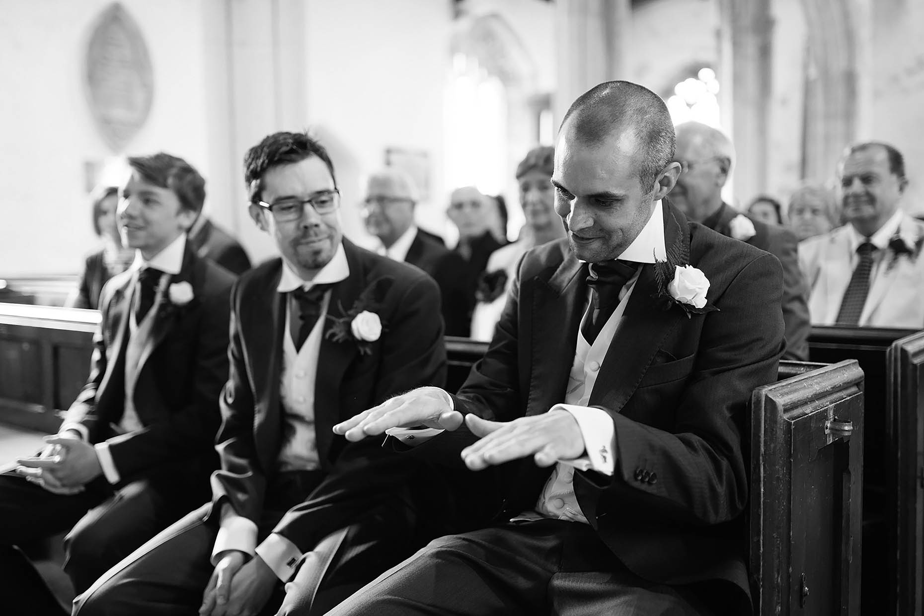 nervous-groom-waiting-at-church-wedding-weymouth-06