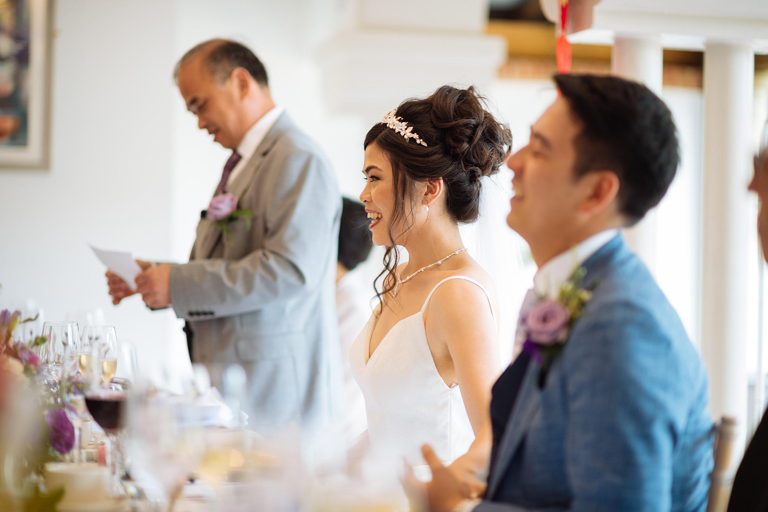 wedding-reception-meal-speech-bride-reaction-italian-villa-dorset
